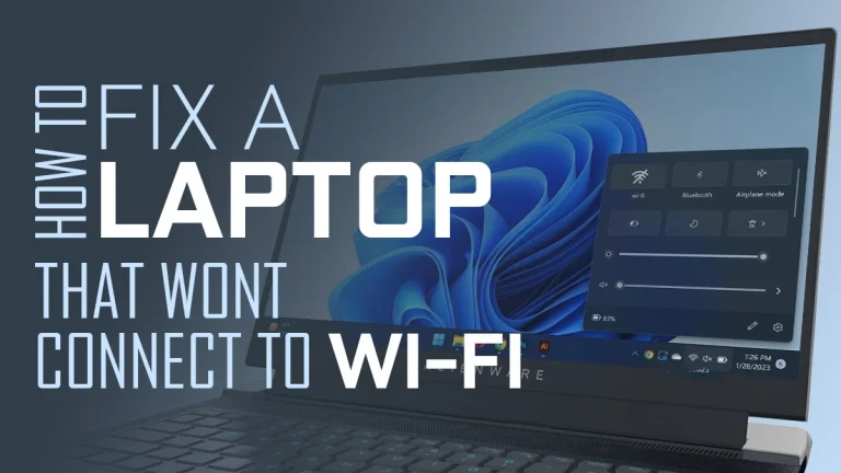 7 Best Ways To Enable WiFi on Laptop: Windows 10 PC 2023