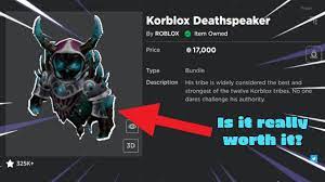 How Much Is Korblox In Real Money