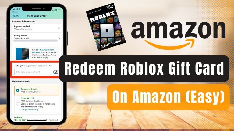 How To Redeem Roblox Gift Cards From Amazon
