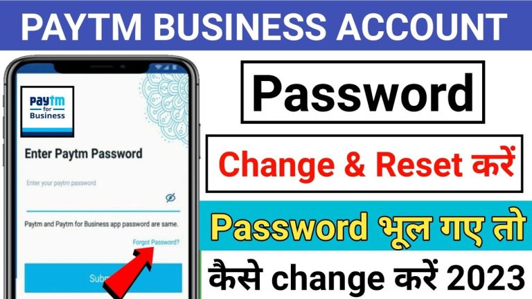 11 Steps To Change Paytm Password (Reset Paytm Password) 2023