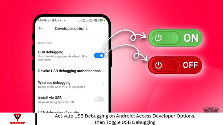 Activate USB Debugging on Android