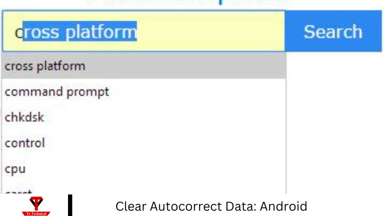 Clear Autocorrect Data: Android